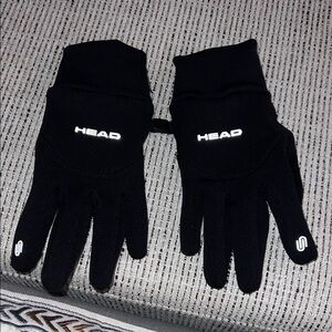 HEAD black gloves
